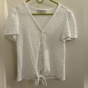 Short Sleeve Textured Shirt | Women’s | Size Small